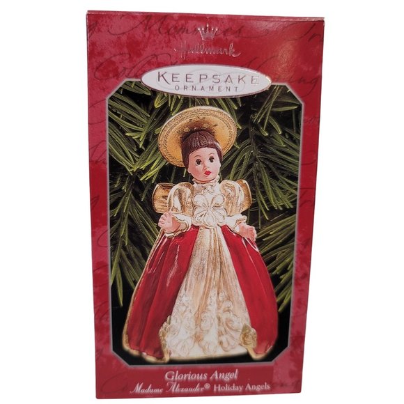 Madame Alexander Holiday Angels Hallmark Christmas Tree Ornament 1998 vintage - Picture 4 of 4
